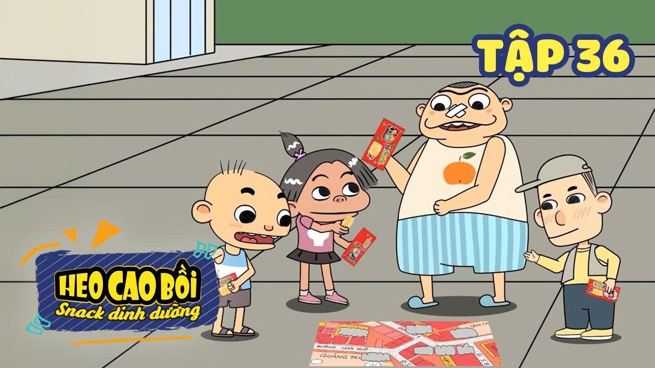 PHIM HOẠT HÌNH HEO CAO BỒI I TẬP 36: VÙNG ĐẤT STICKER