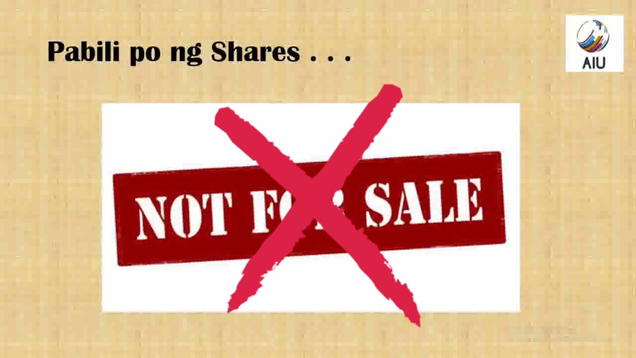 Stock Market Intro - Tagalog