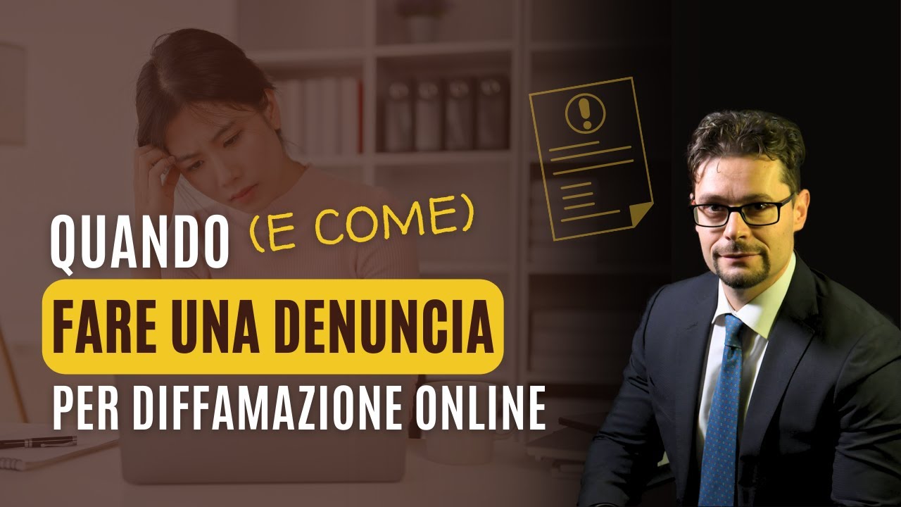 DENUNCIA o QUERELA per DIFFAMAZIONE ONLINE: Tutto Quello che Devi Sapere 🧐