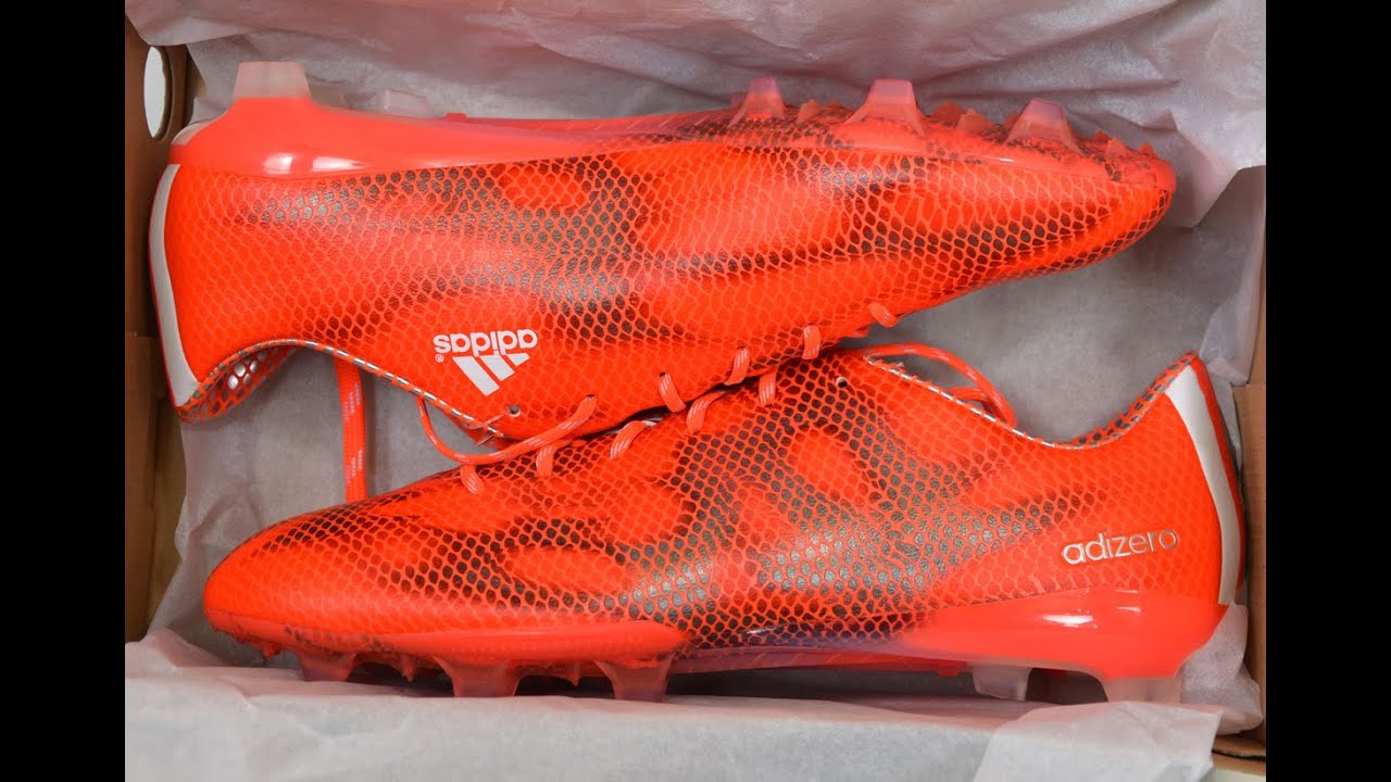Adidas F50 adizero FG V solar red - Hybridtouch - football