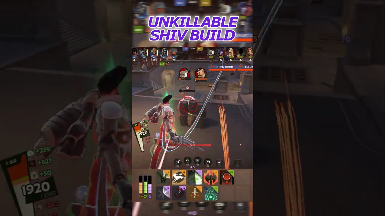 UNKILLABLE SHIV BUILD #deadlock