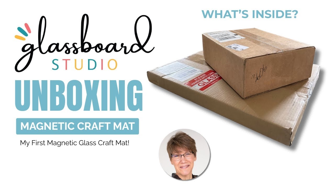 Glassboard Studio Unboxing | My First Magnetic Glass Craft Mat