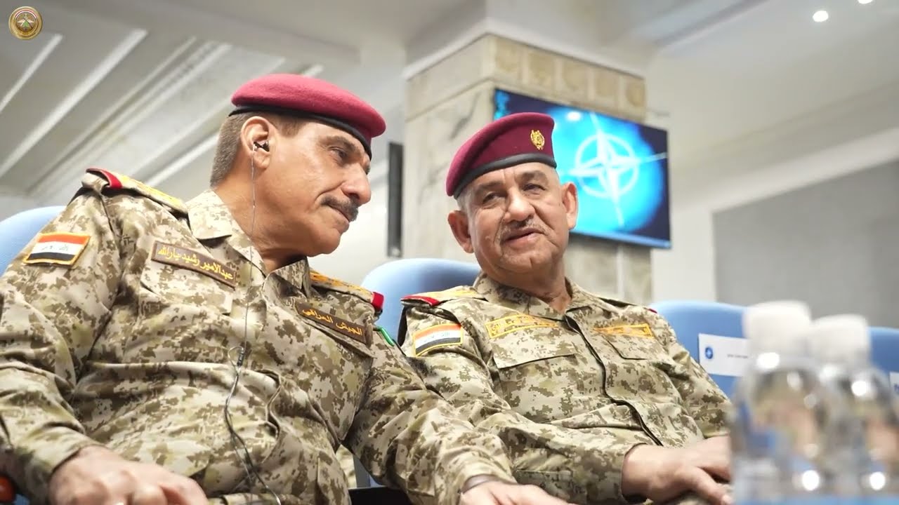 رئيس أركان الجيش يحضر مراسم تبديل قائد بعثة حلف (الناتو) في العراق