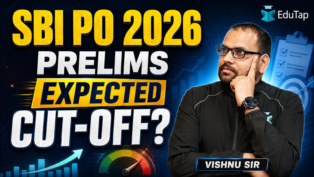 SBI PO Prelims Expected Cut Off 2026 | SBI PO Prelims 2026 Good Attempts ?