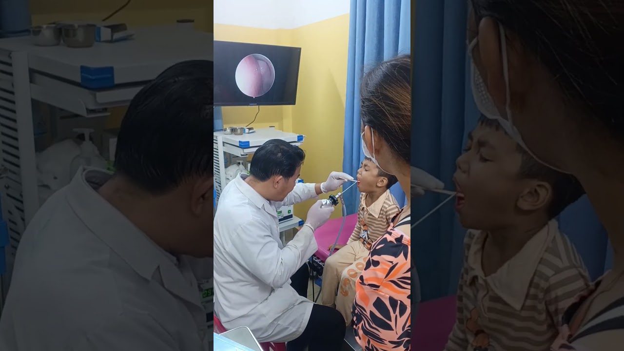 Real-Time Endoscopic Throat Exam &ndash; You Can See Everything! 📹👨&zwj;⚕️ #InsideThroat #DoctorShorts