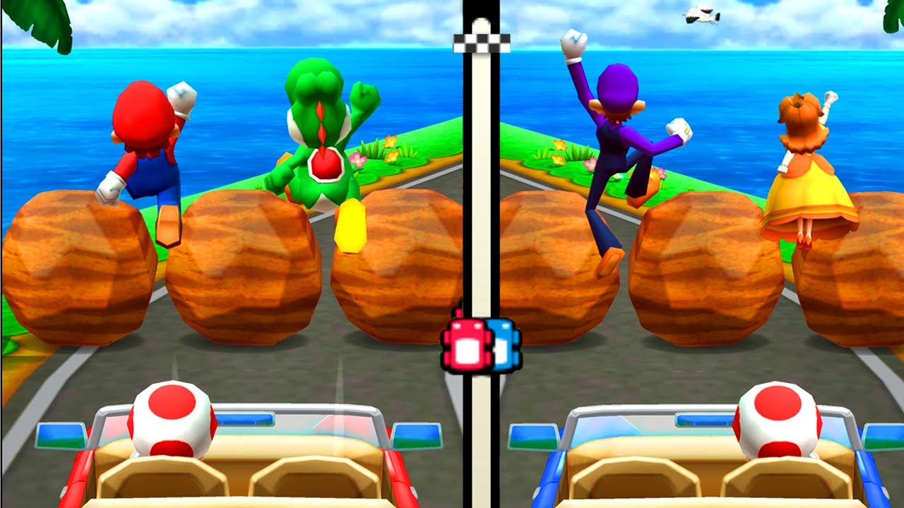 Mario Party: The Top 100 - Mario vs Yoshi vs Daisy vs Waluigi