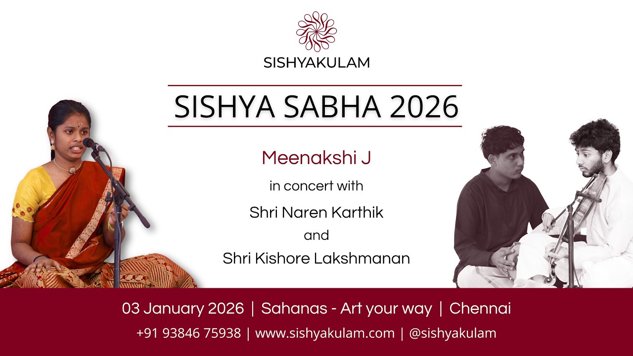 Meenakshi J at Sishya Sabha 2026 | Sishyakulam