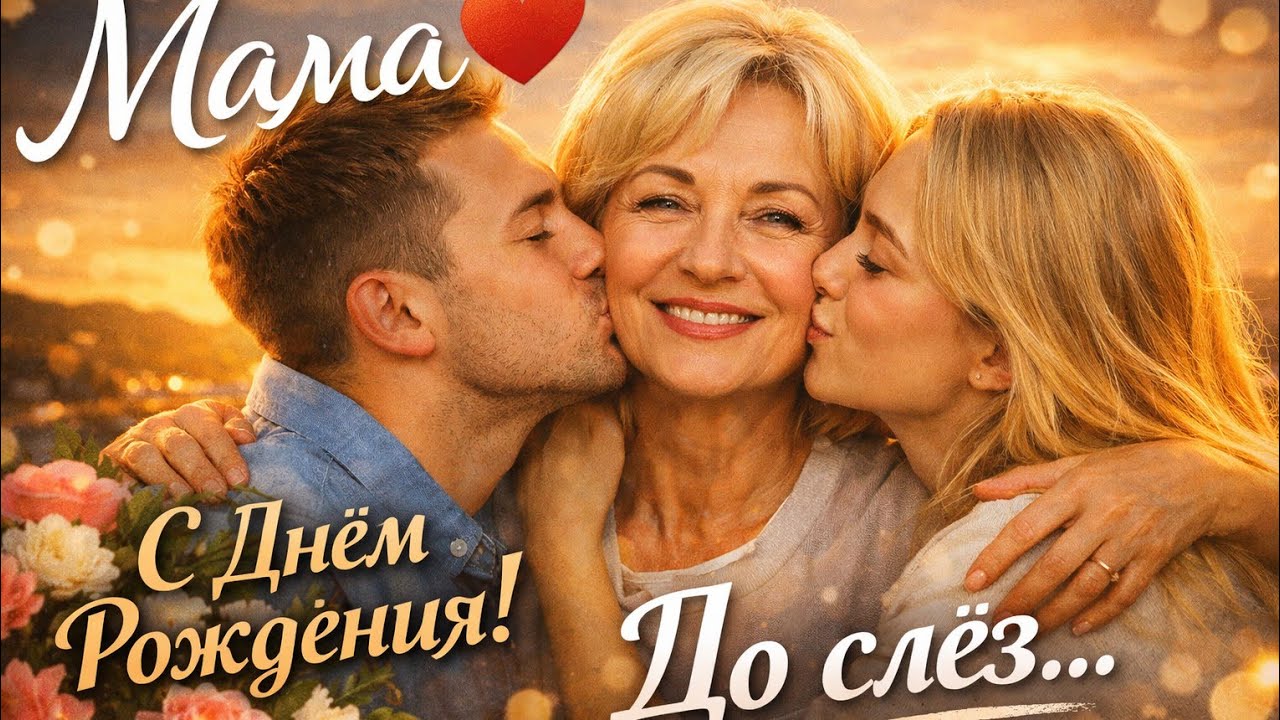 Мама ❤️ С Днём Рождения | Трогательная песня о маме до слёз | Юбилей