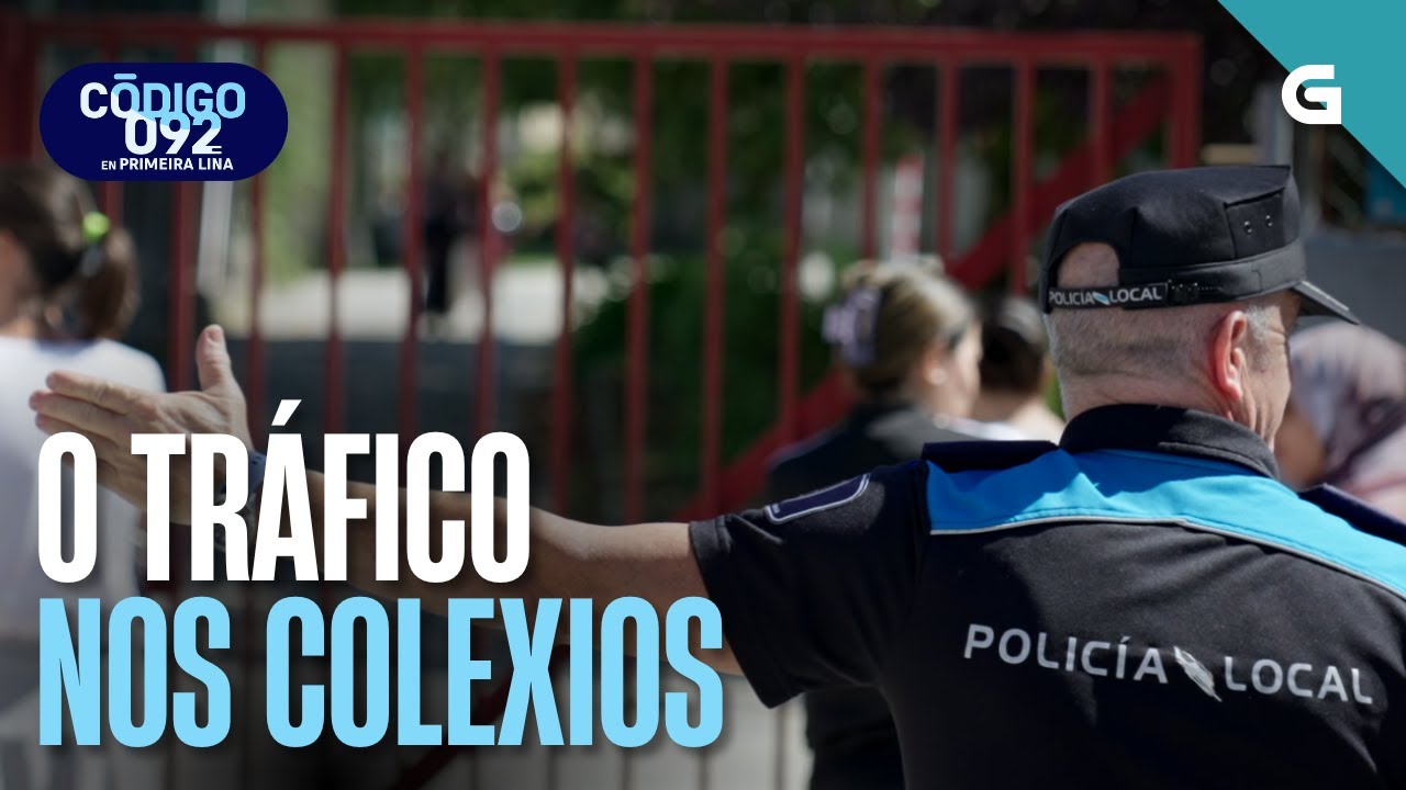 A POLICIA LOCAL regula o TR&Aacute;FICO nos COLEXIOS | C&Oacute;DIGO 092