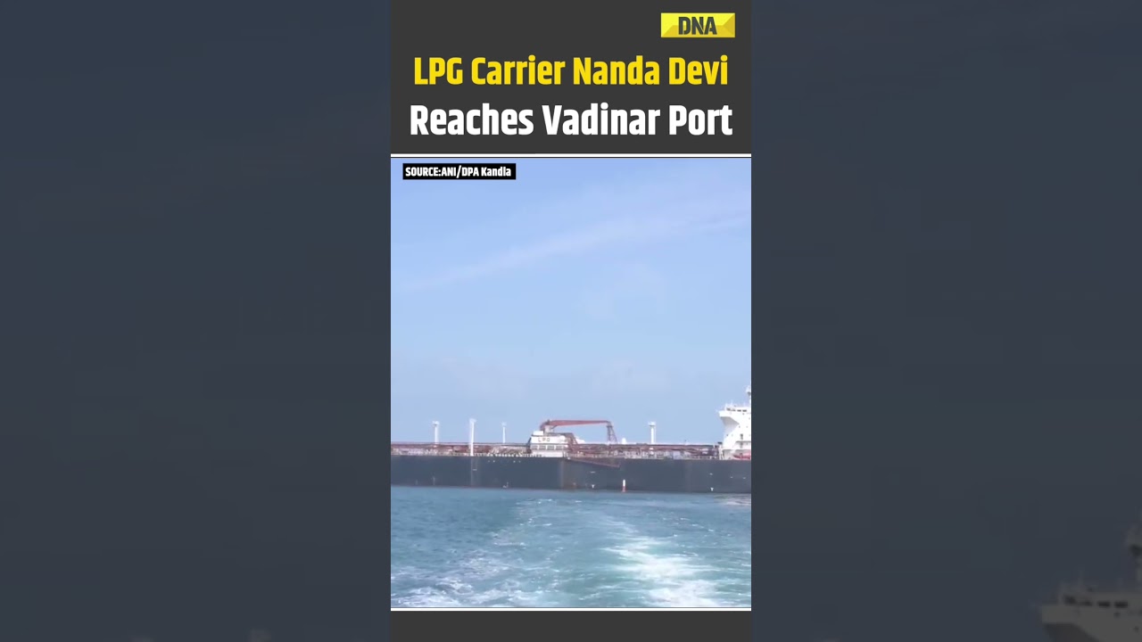 LPG Carrier Nanda Devi Arrives At Vadinar Port After Crossing Strait Of Hormuz | Iran Israel War