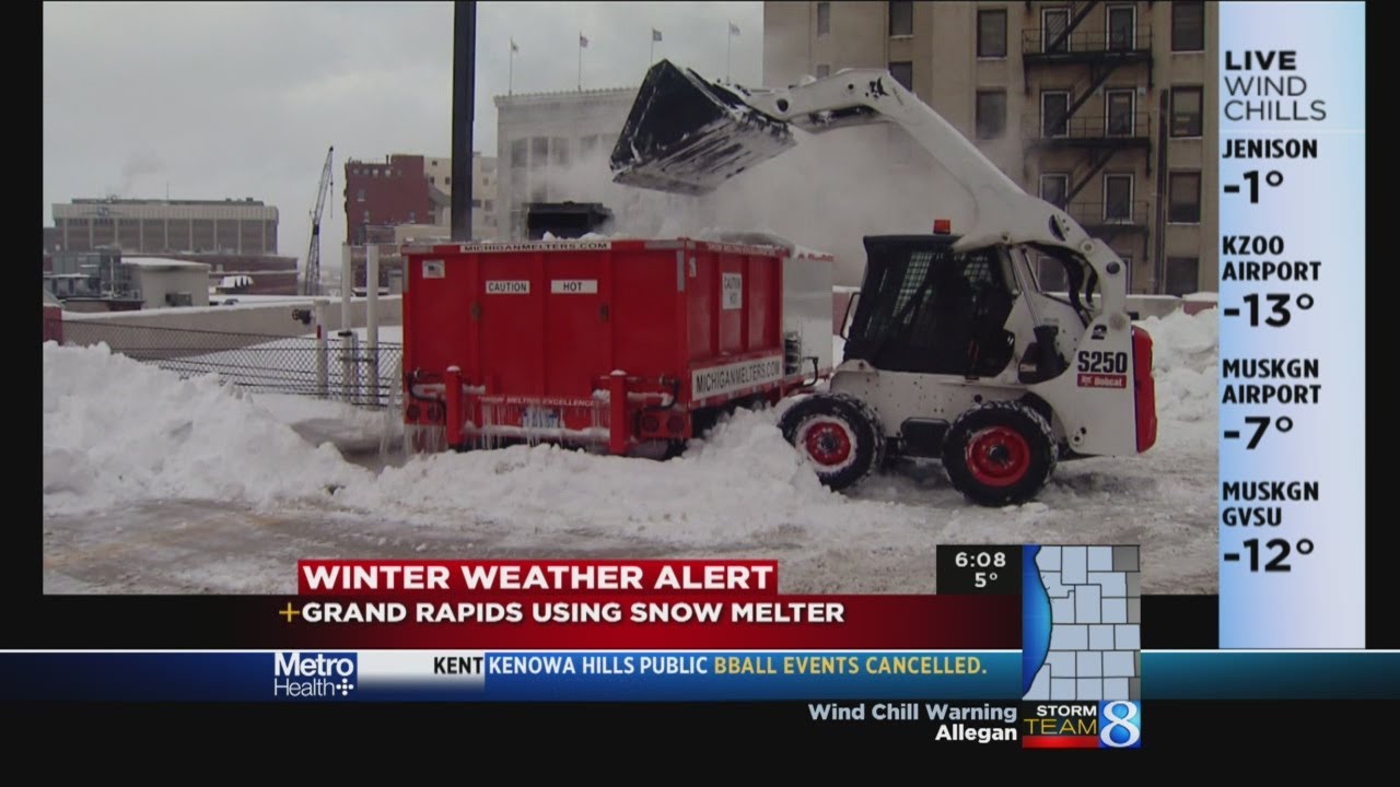 'Snow dragon' melting awa GR snow