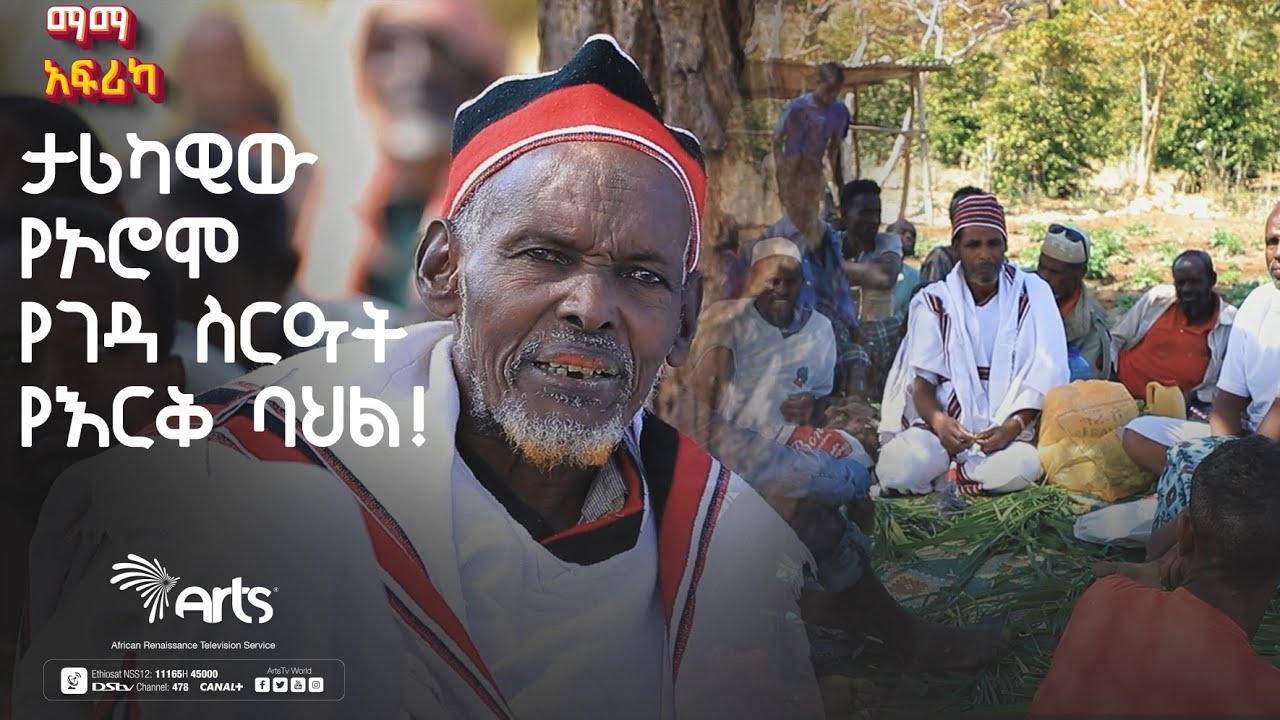 ታሪካዊው የኦሮሞ የገዳ ስርዓት የእርቅ ባህል!-ማማ አፍሪካ|Mama Africa|Ethiopia culture@ArtsTvWorld