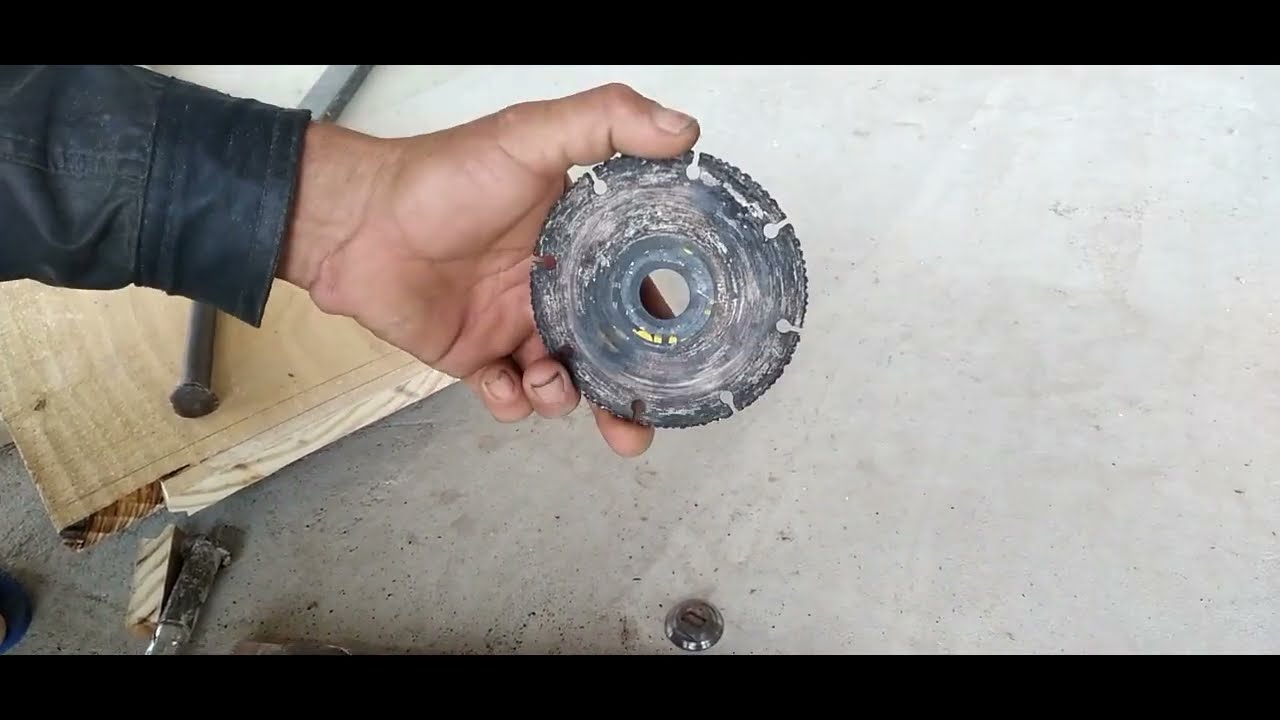 Como Amolar Disco de cortar MDF