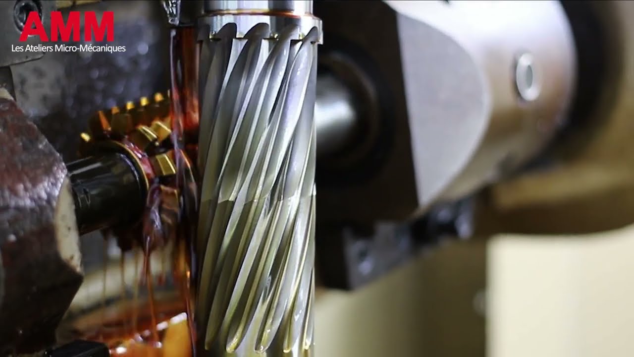 AMM| Taillage d'engrenages cylindriques &agrave; denture h&eacute;lico&iuml;dale