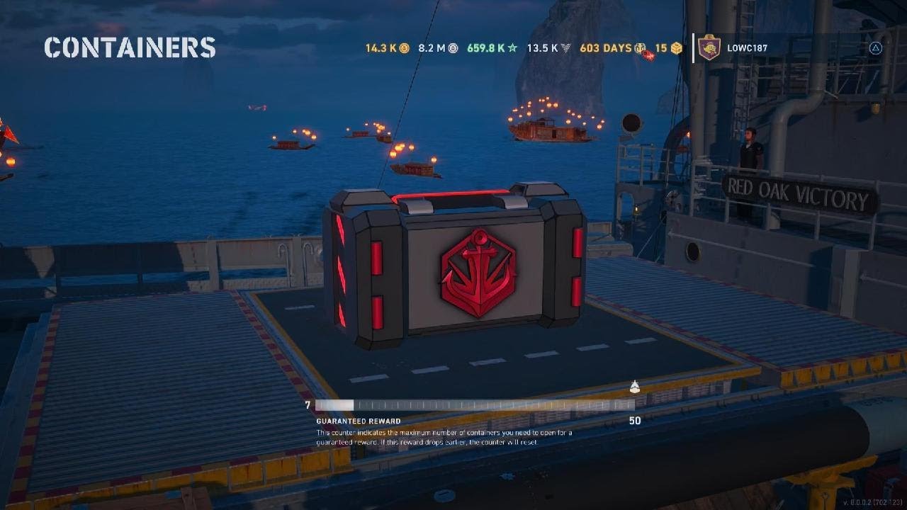 AL7 Crates. World of Warships Legends