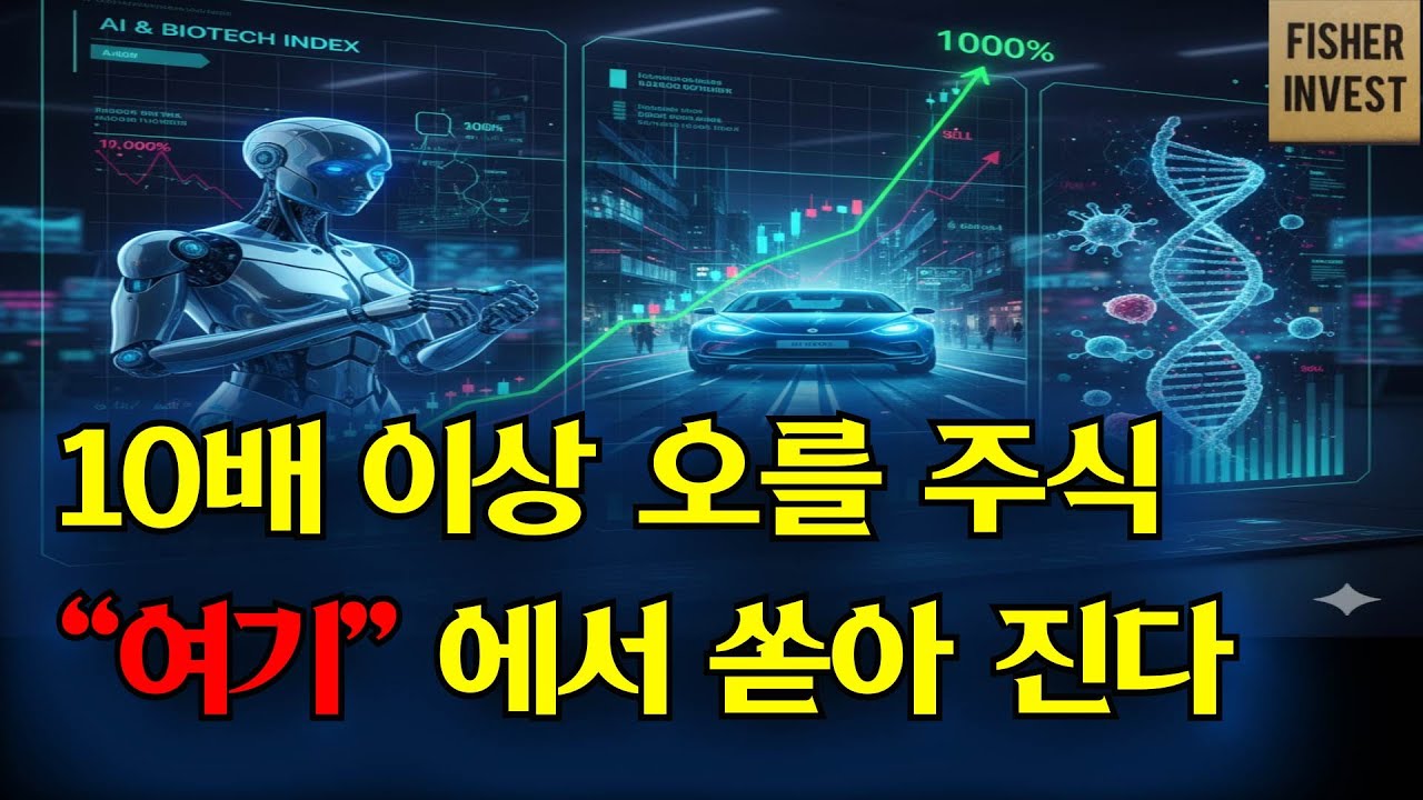 10배 이상 오를 주식 여기에서 쏟아진다 - 텐배거 포트폴리오