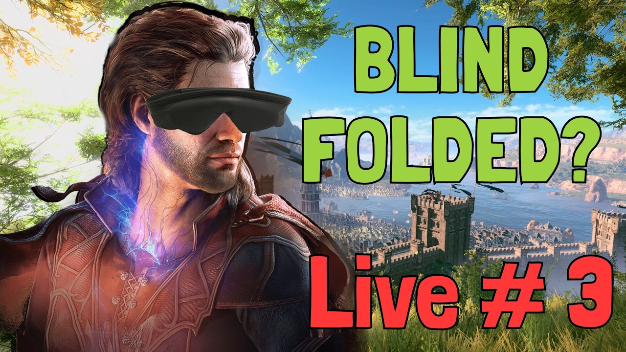 🔴(Live) Baldur's Gate 3 Blindfolded Techniques and routing (NO ALERTS!)