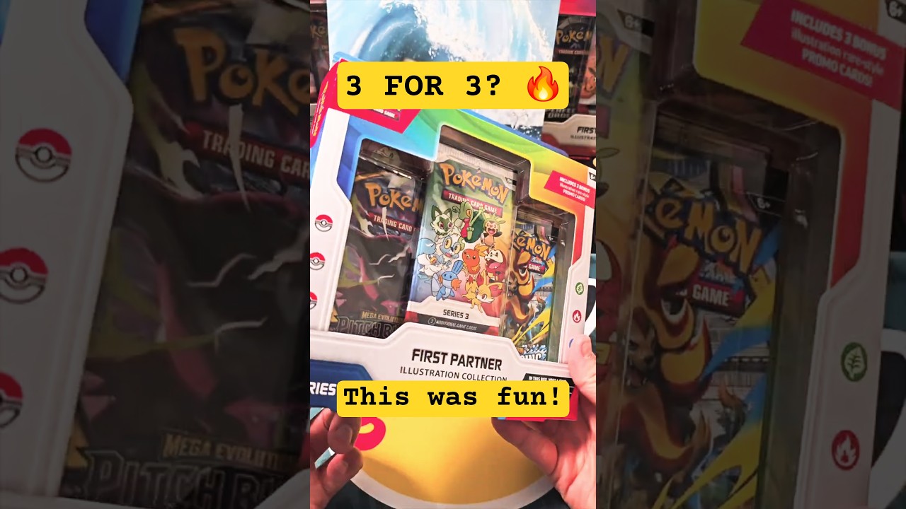 FIRST PARTNER ILLUSTRATION COLLECTION SERIES 3 OPENING!  #pokemon #pokemontcg #pokemonopening