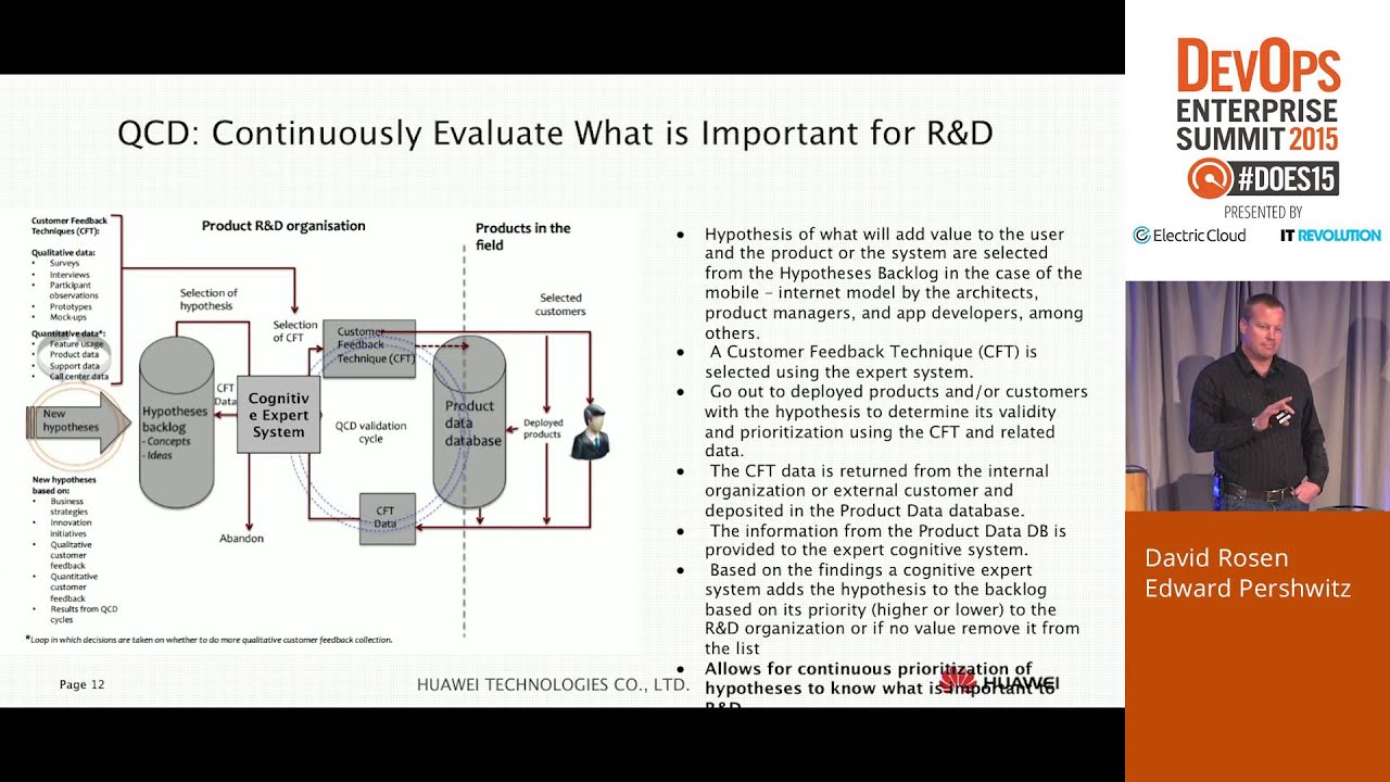 DOES15 - David Rosen and Edward Pershwitz - The Art and Economics of Enterprise R&D Decision Making