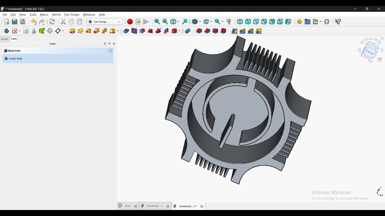 FreeCAD Sketcher Step-by-Step Tutorial | Fully Constrained Sketch & Patterns (v1.0.2)