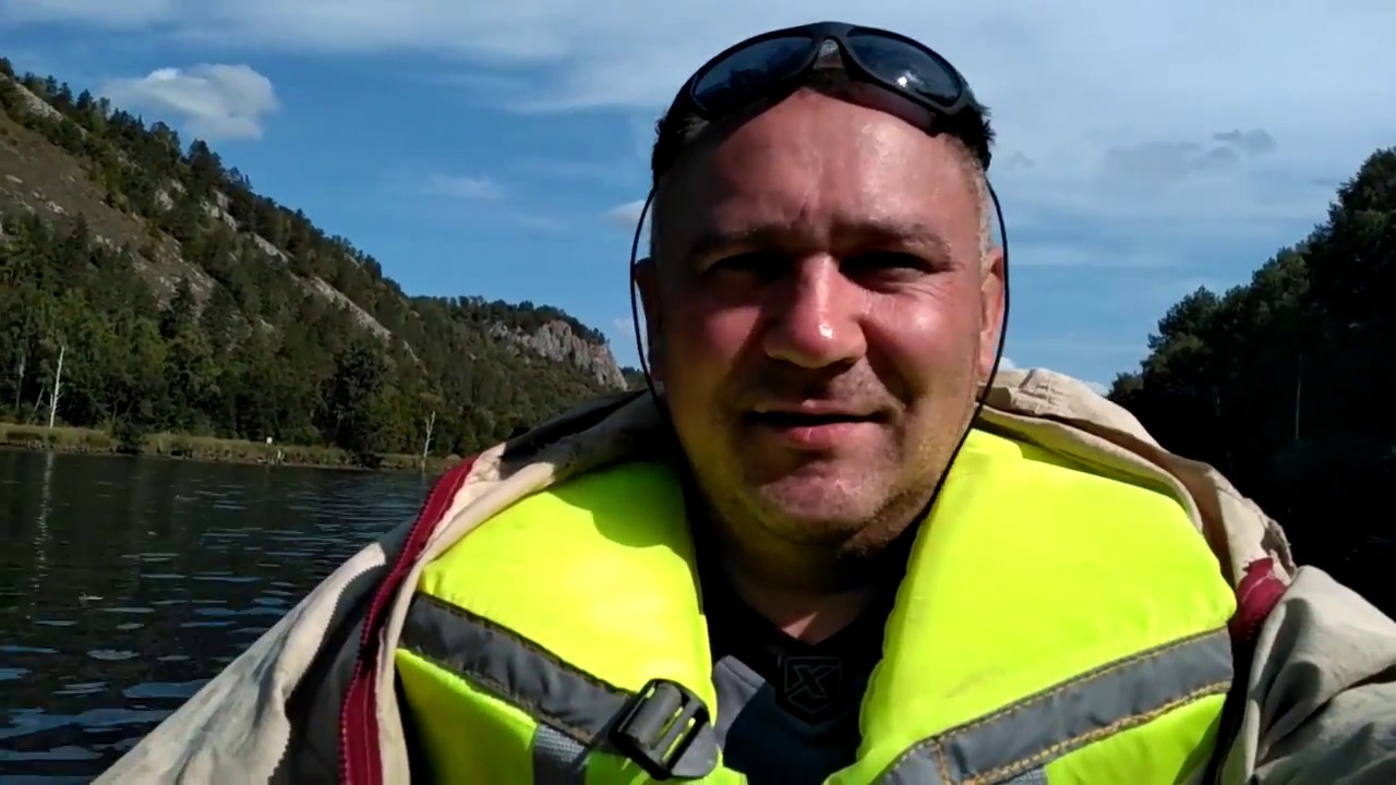 Сплав. р.Белая(Агидель).Юмагузинское водохранилище, 1-8.09.18г. Вдвоём на байдарке Салют-3.