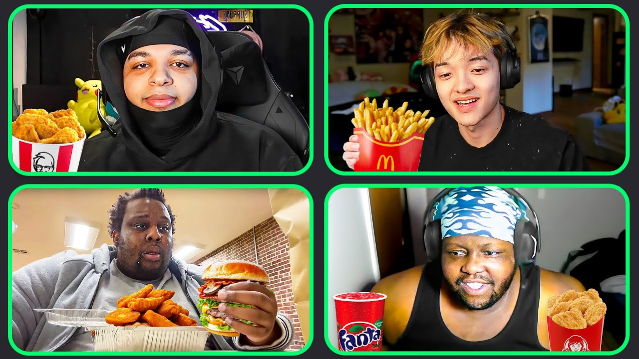I Did The BIGGEST Mukbang With JasonTheWeen, Tismalla, JBoolin & More!