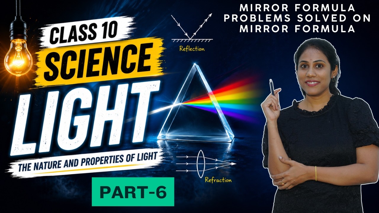 Light Reflection and Refraction Class 10 Physics CBSE NCERT Part-6
