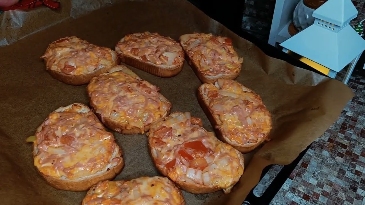 Горячие бутерброды дома — быстро, просто и очень вкусно