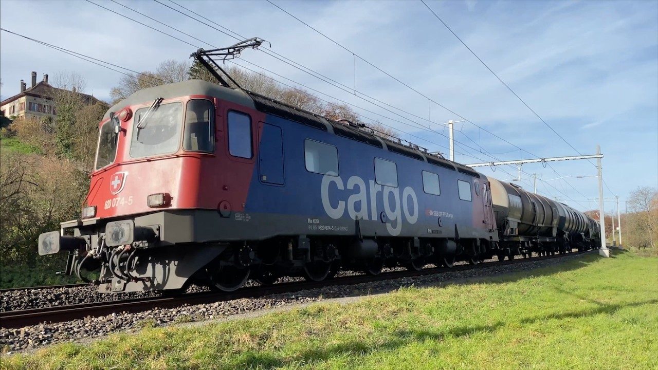 Trafic ferroviaire à Cossonay et St-prex