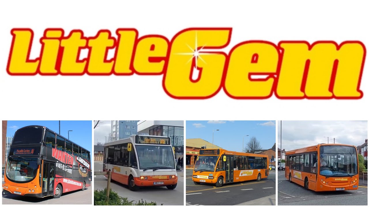 All the Little Gem buses I've caught in my videos!