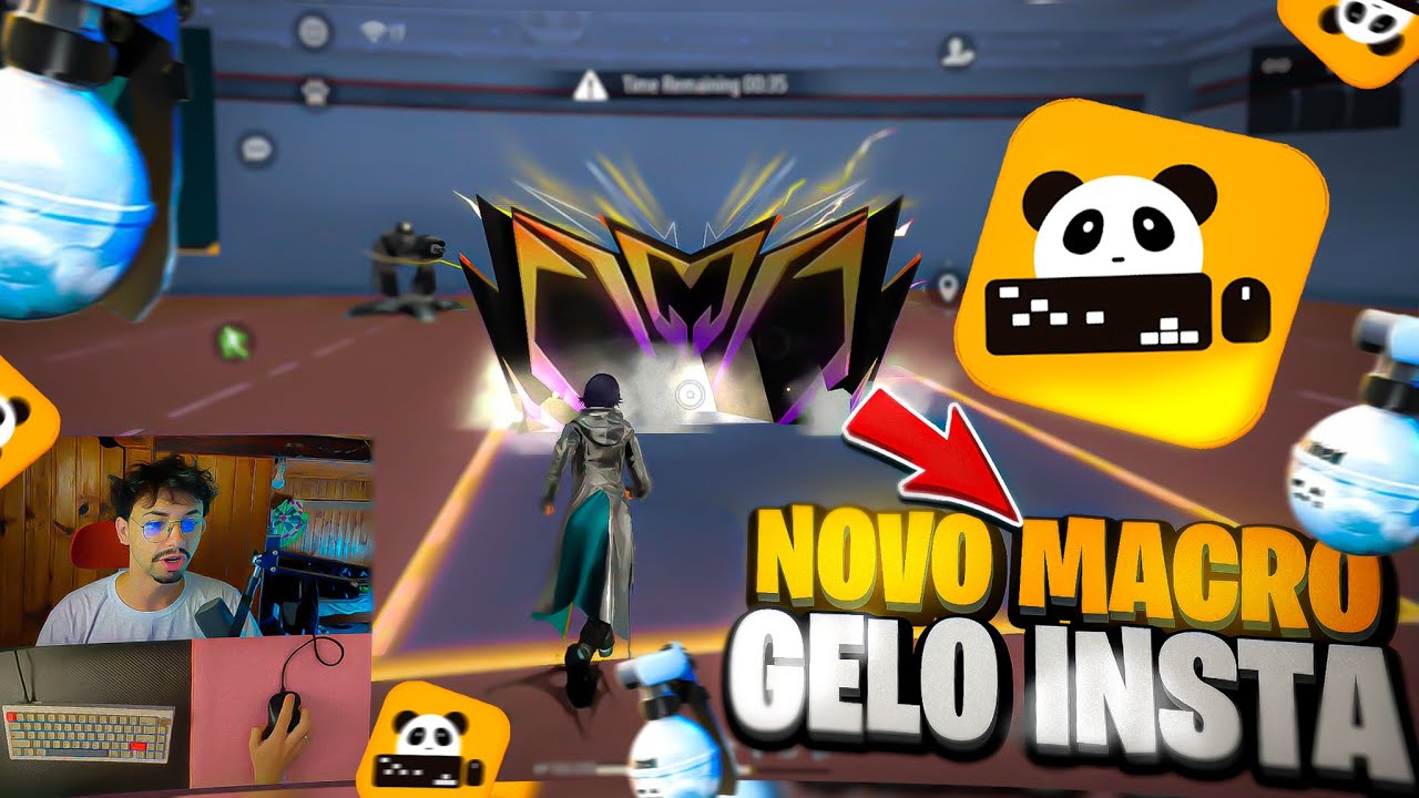 NOVO MACRO DE GELO O MOBILADOR PANDA MOUSE PRO !! 2025
