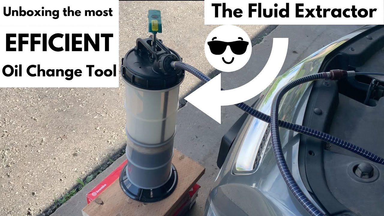 How To Use an Oil Extractor | How to use fluid extractor