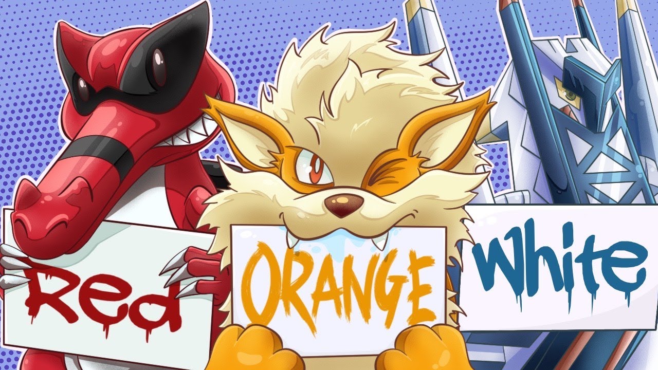 Choose Your Starter Pokémon By Their Official Color!