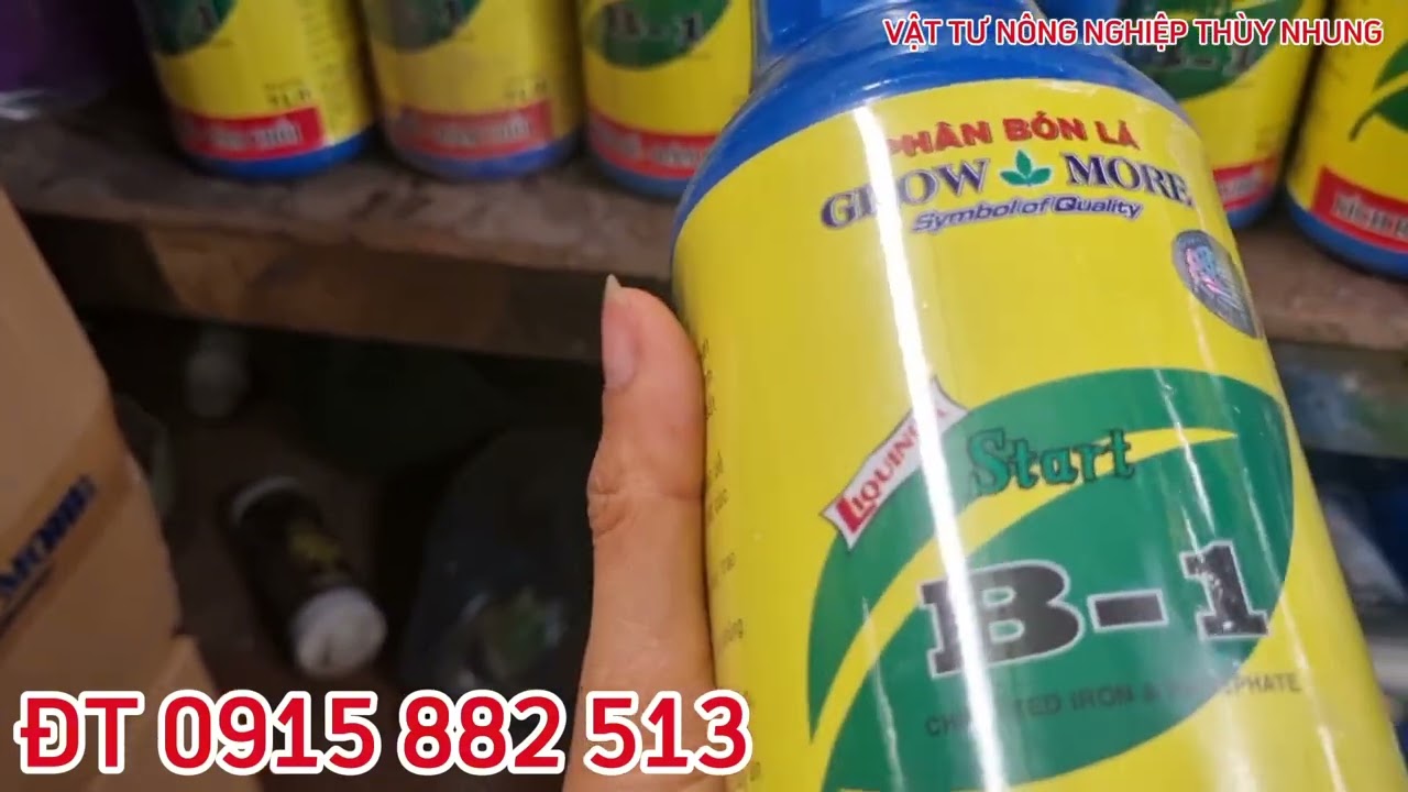 GIỚI THIỆU PH&Acirc;N B&Oacute;N L&Aacute; B1 MỸ GROW MORE C&Oacute; B&Aacute;O GI&Aacute;