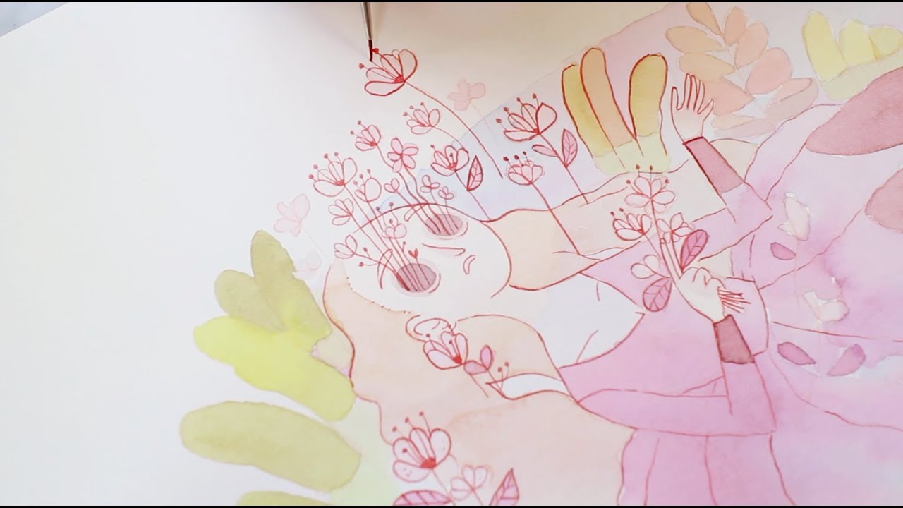 Let's Draw Something #12 Ophelia ~ Frannerd