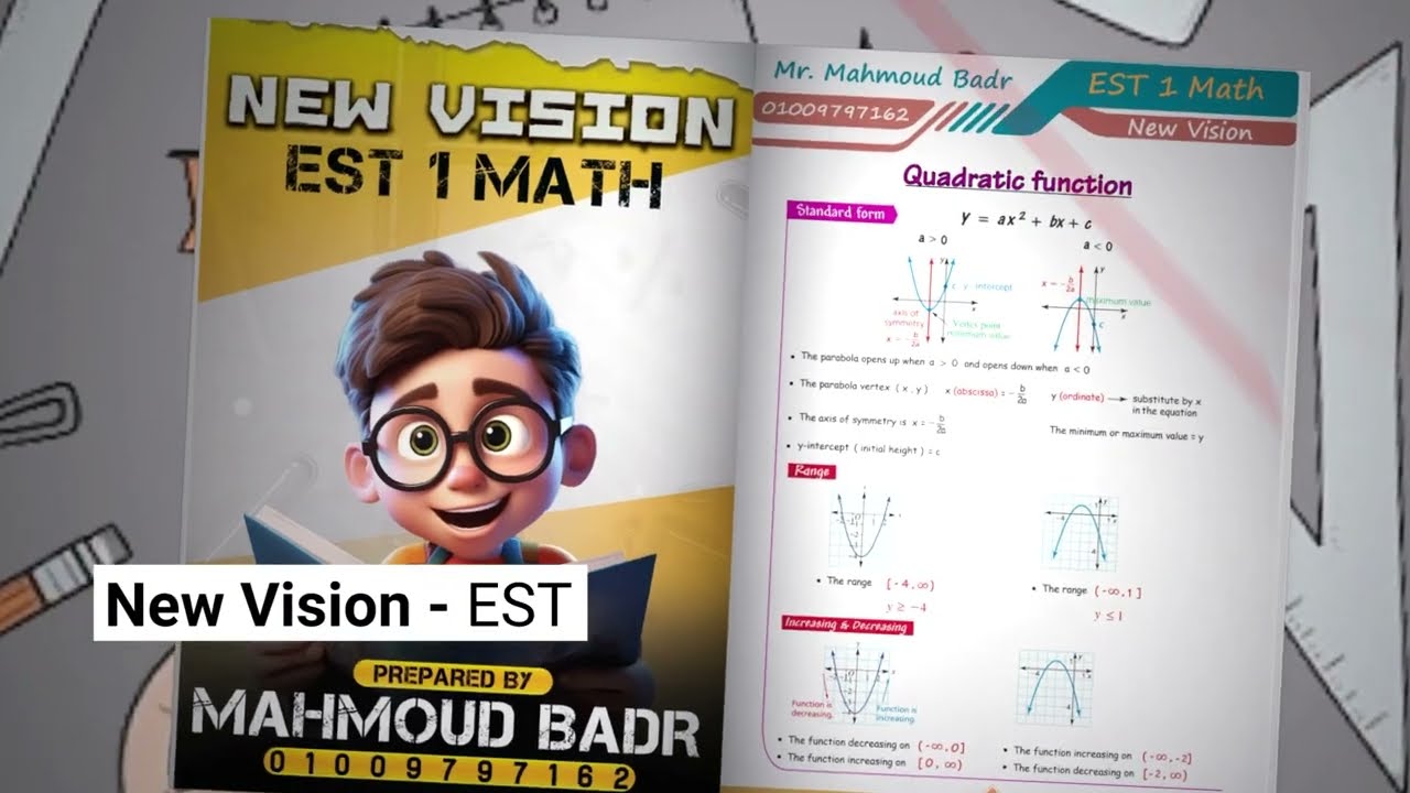 New Vision EST and ACT 1 & 2 Math Books