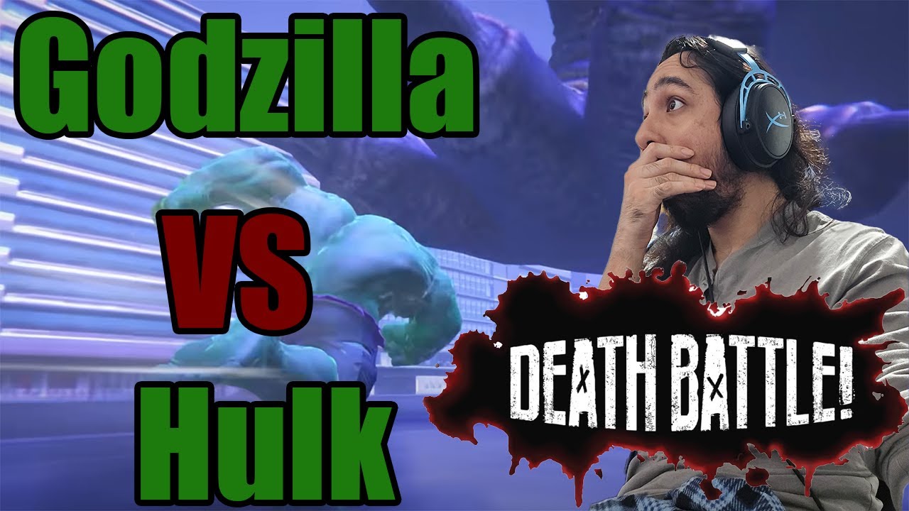 I DIDN'T KNOW THEY HAD HANDS LIKE THAT | Reaction to Hulk VS Godzilla | DEATH BATTLE!