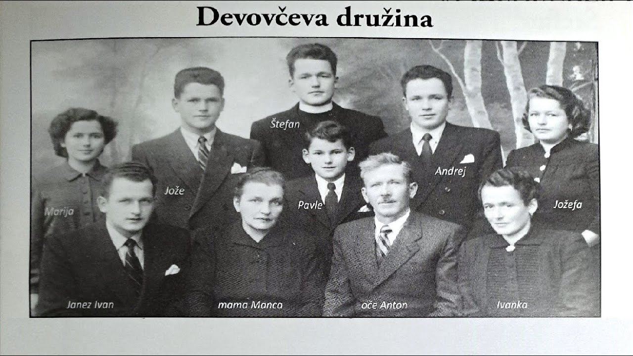 PRAZNIK V SLOVENSKI KRŠČANSKI DRUŽINI NEKDAJ - štirje 50 in eden 92 - spomin Delavčevih iz Podjelš