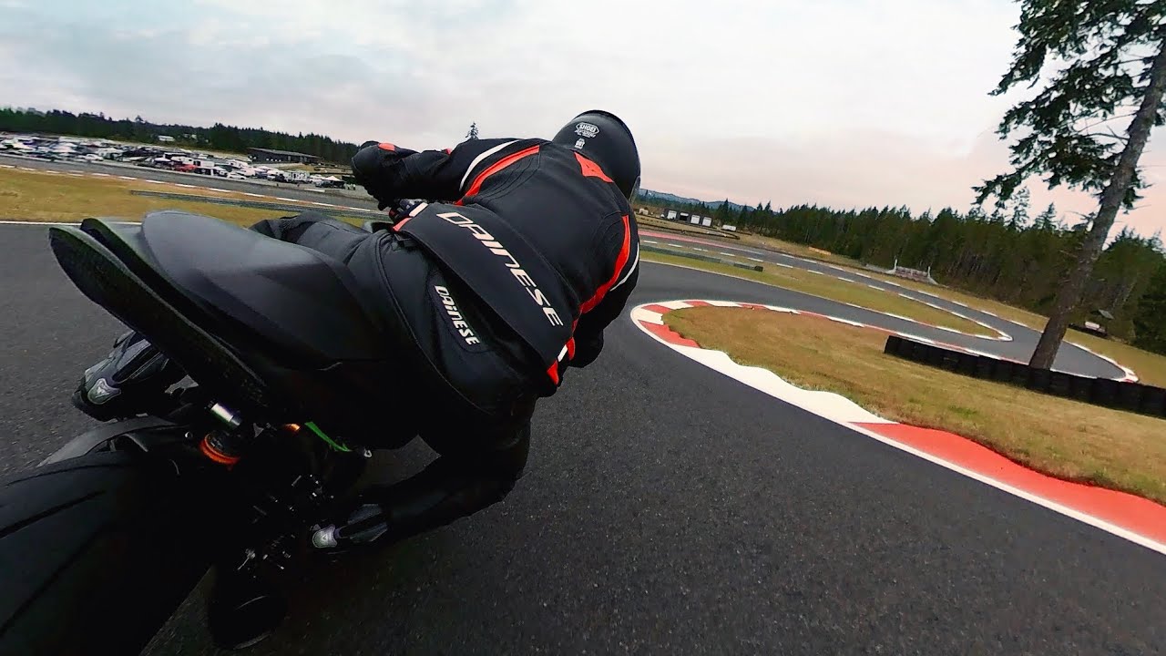 First Time Knee Dragging at Speed | 360º Cam | Speed Triple RS | The Ridge Motorsports Park 7/3/22