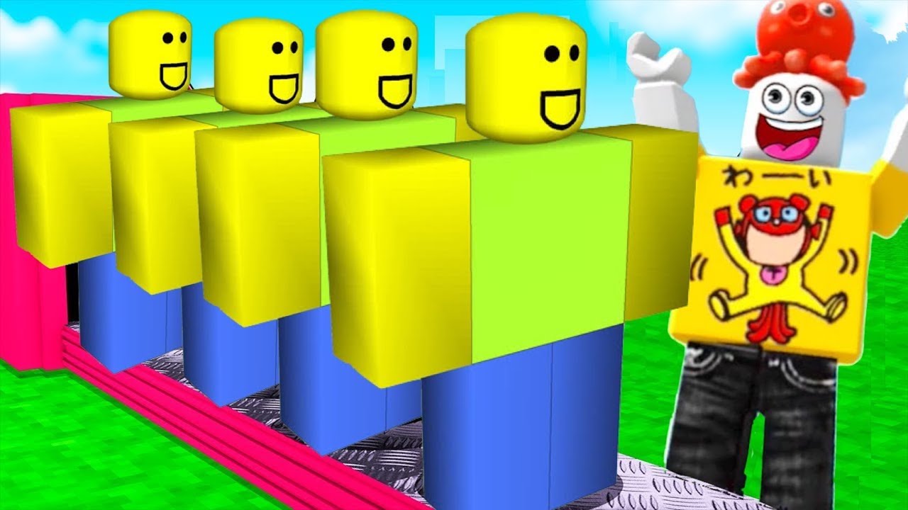 ロブロックスの人気キャラ「ヌーブくん」工場を作ろう【 Roblox 】