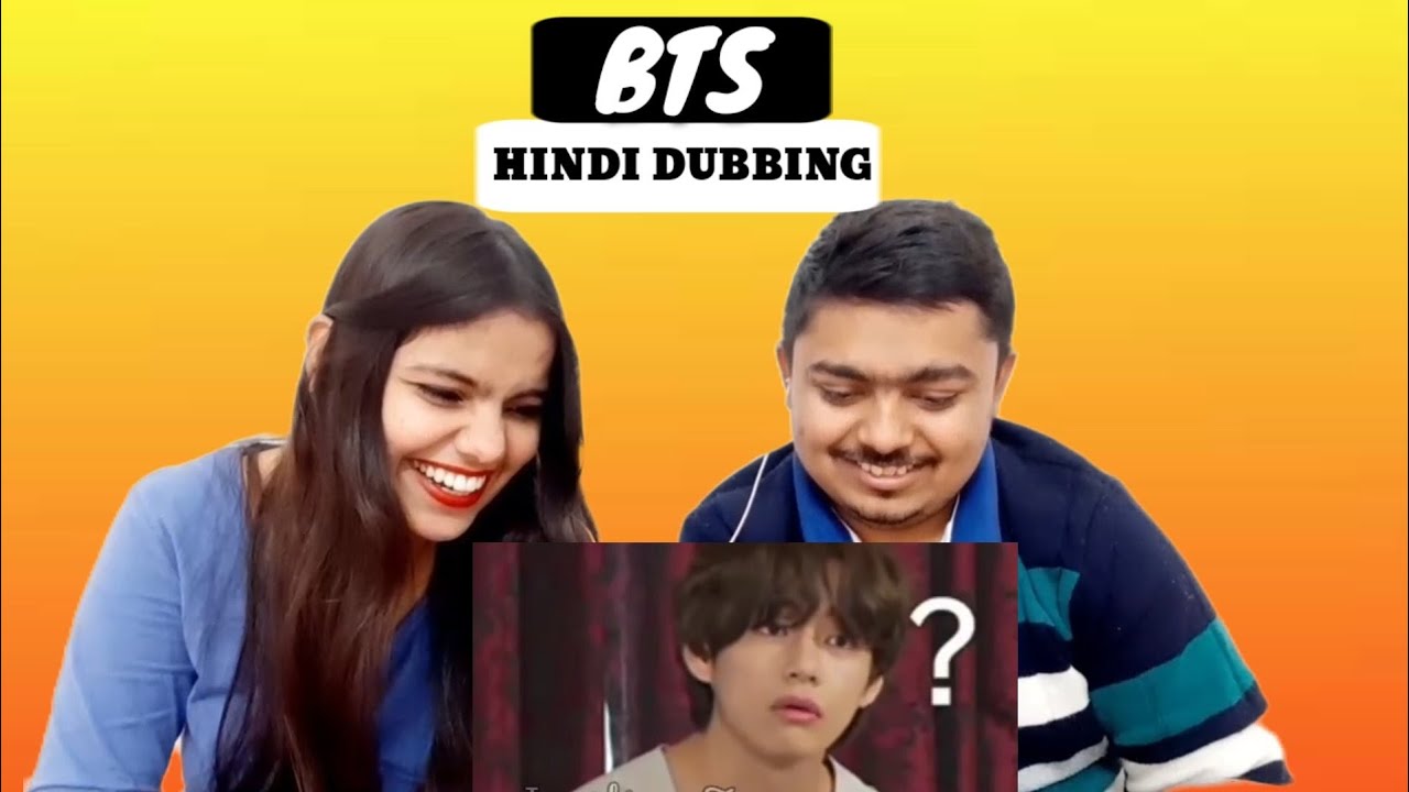 Indian Bestfriends Reacting on BTS funny Hindi Dubbed || Reaction on BTS