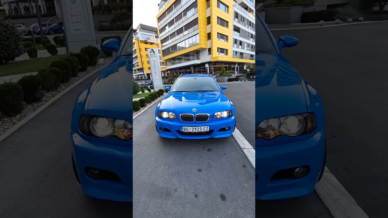 Blue M3 E46 BMW Touring Wagon Build (based on a 330i) #Bmw #E46 #M3