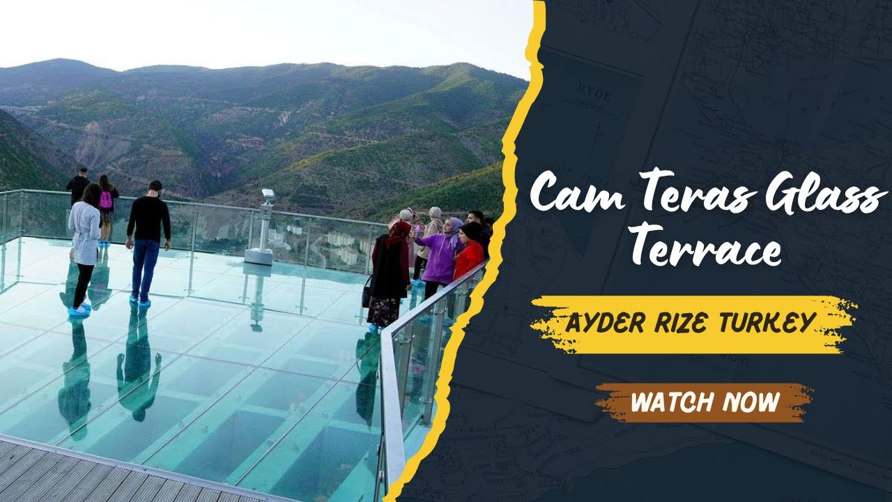 Cam Teras Glass Terrace &ndash; Scary but Stunning! | Ayder Rize Turkey &ndash; Travel Vlog 🌄🫨