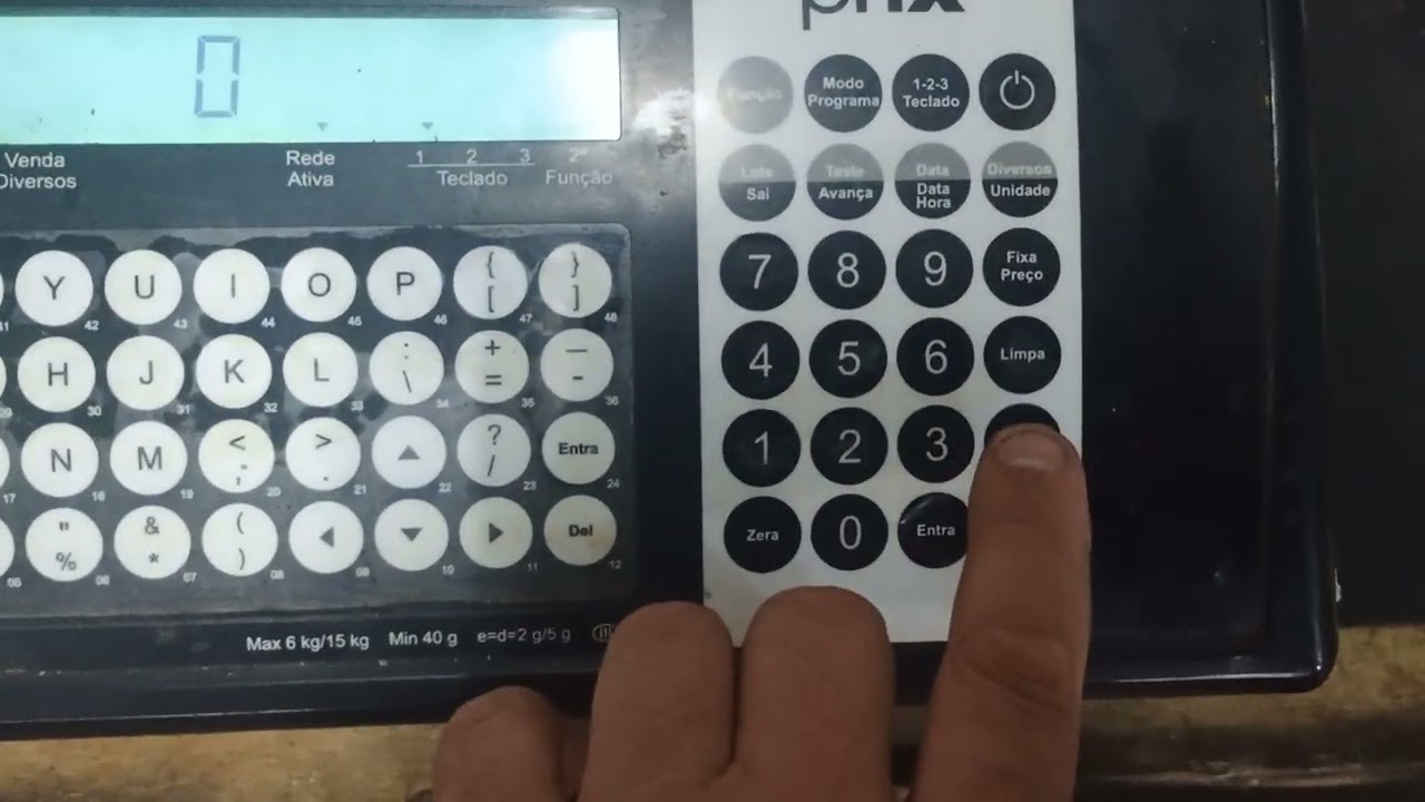 Como resolver Erro Balança Toledo Prix fica piscando 0 pela metade e não estabiliza.