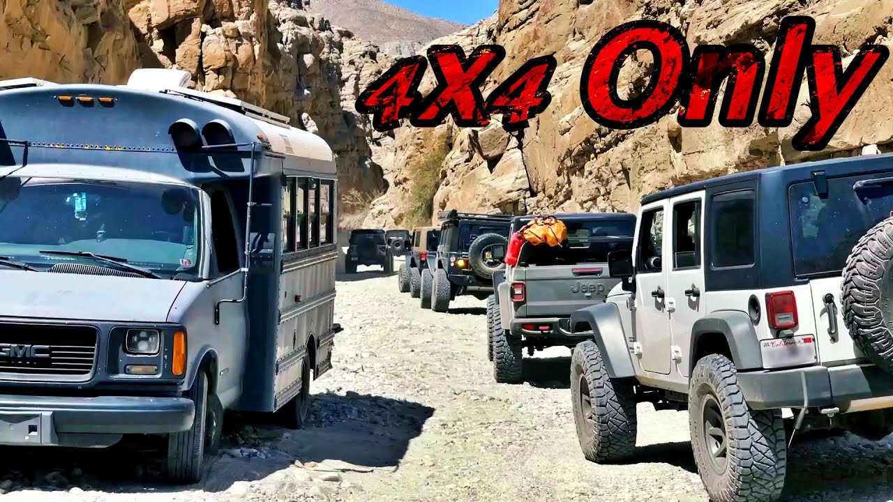 Off Roading in the SKOOLIE!  (SoCal Roadtrip Pt.2)