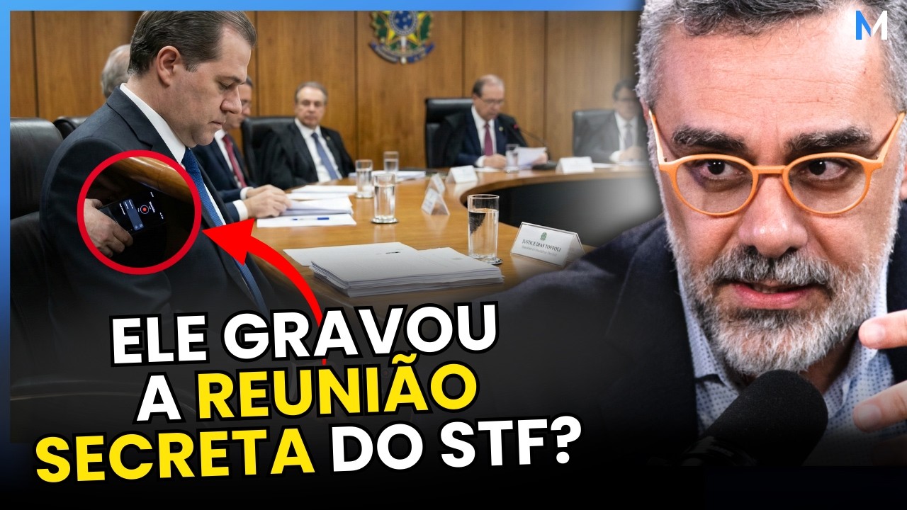 TOFFOLI GRAVOU A REUNIÃO DO STF? ENTENDA A CRISE DO STF