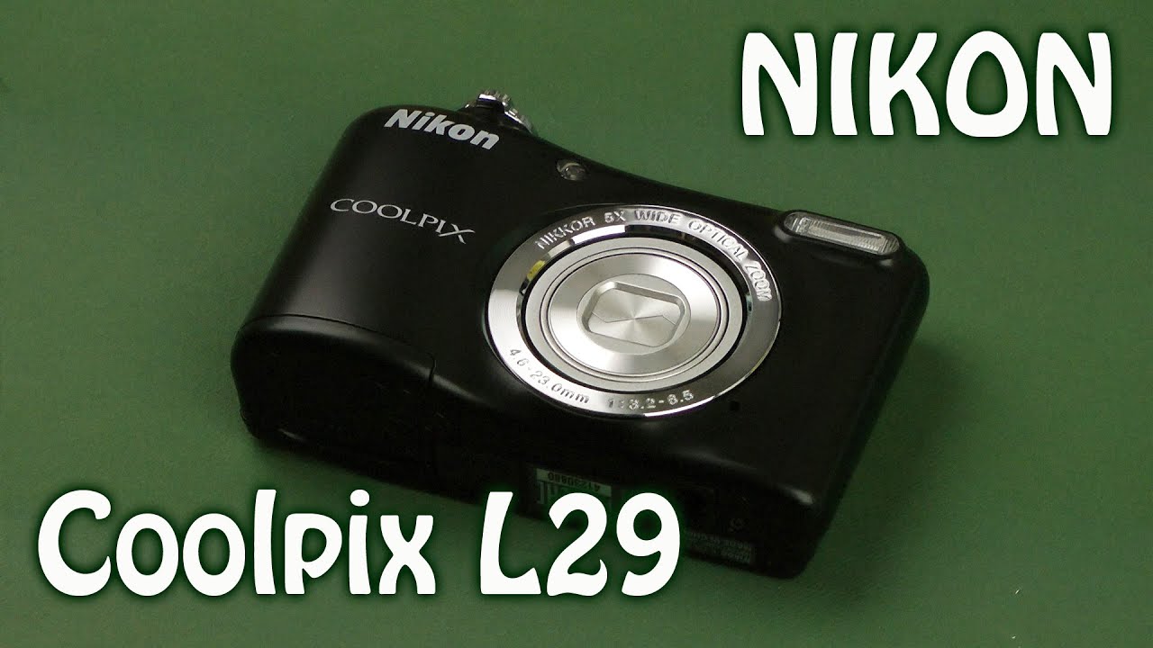 Распаковка Nikon Coolpix L29 Black