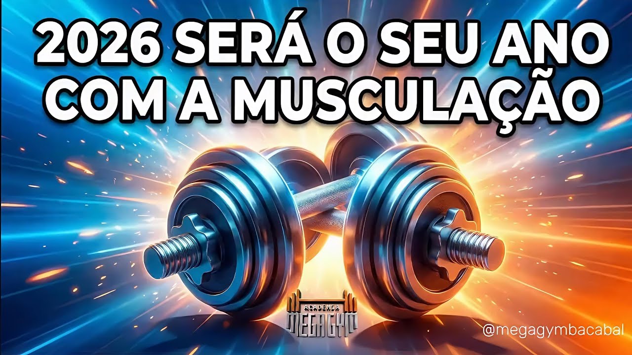 2026 Vai ser o seu ano com a musculação