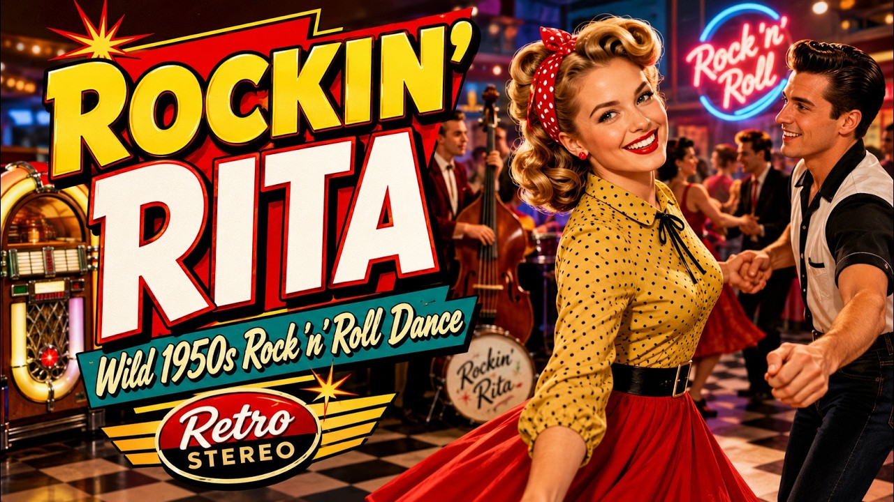 Rockin’ Rita 💃 | Wild 1950s Rock ’n’ Roll Dance | Retro Stereo