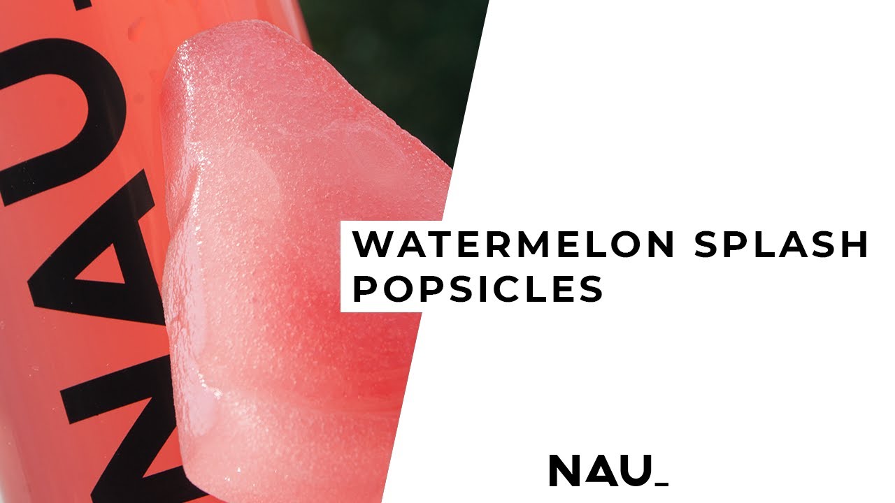 Watermelon Splash Popsicles